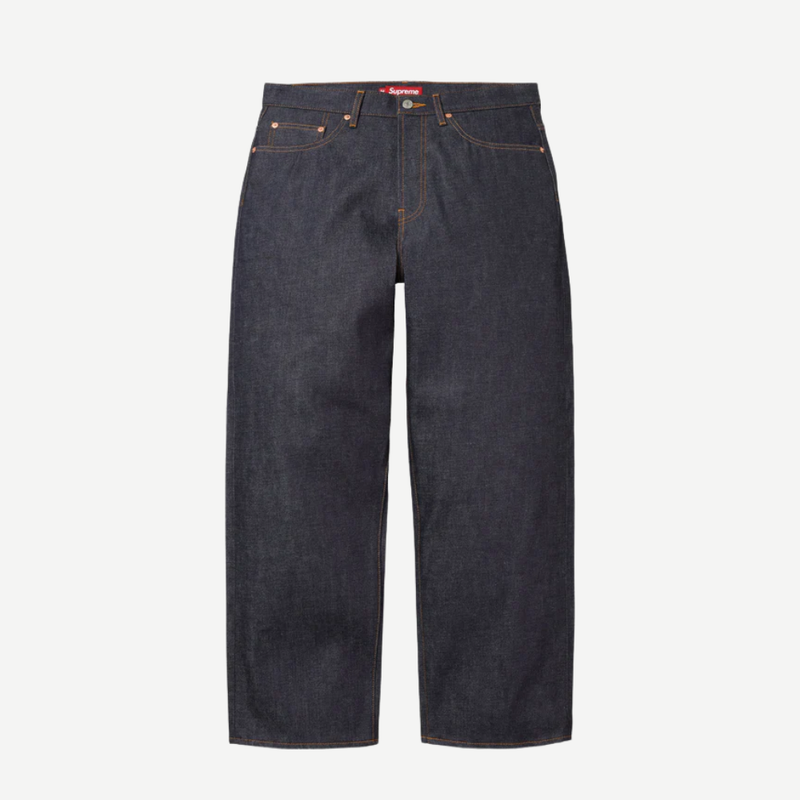 Supreme baggy selvedge jean